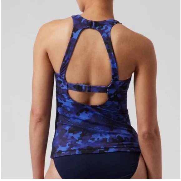Athleta Maldives Tankini Top 36B/C - Picture 2 of 4